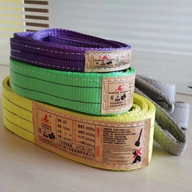 吊装带商标近照