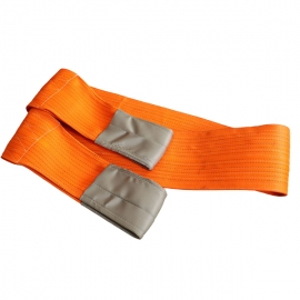 环眼处加有护套的扁平吊装带