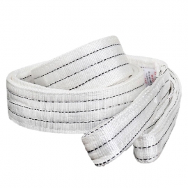 3吨白色扁平环眼吊装带