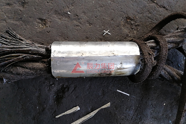 60mm钢丝绳铝套压制 60mm钢丝绳铝套压制