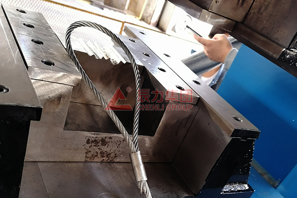 压制好的钢丝绳铝套 压制好的钢丝绳铝套